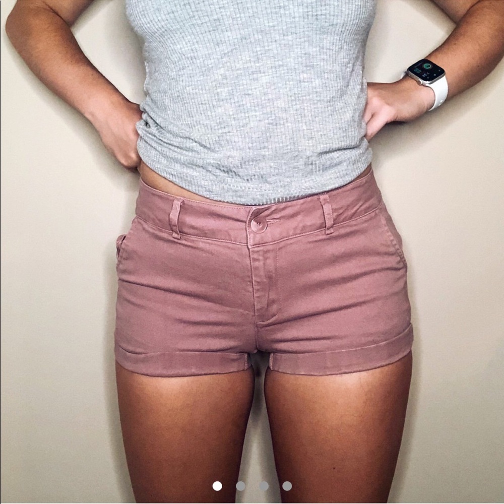 Pink Rose Colored Shorts